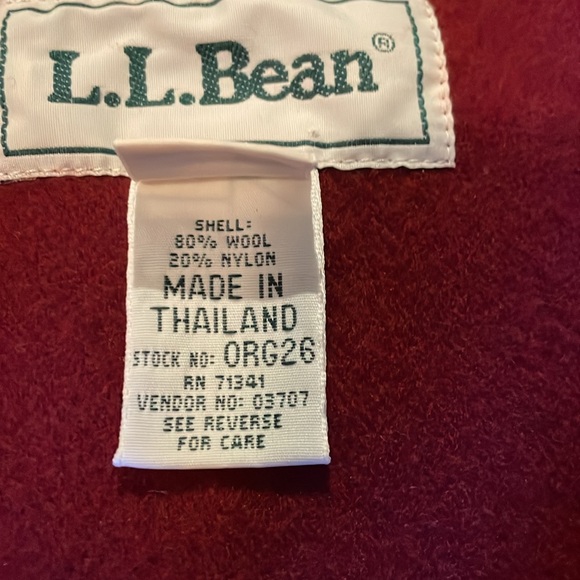 Llbean Women’s Anorak jacket Size L - Picture 5 of 5